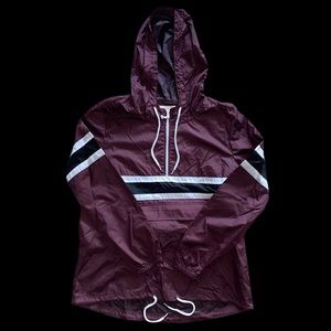 Zine Men’s Garnet and Black WindbreakerJacket